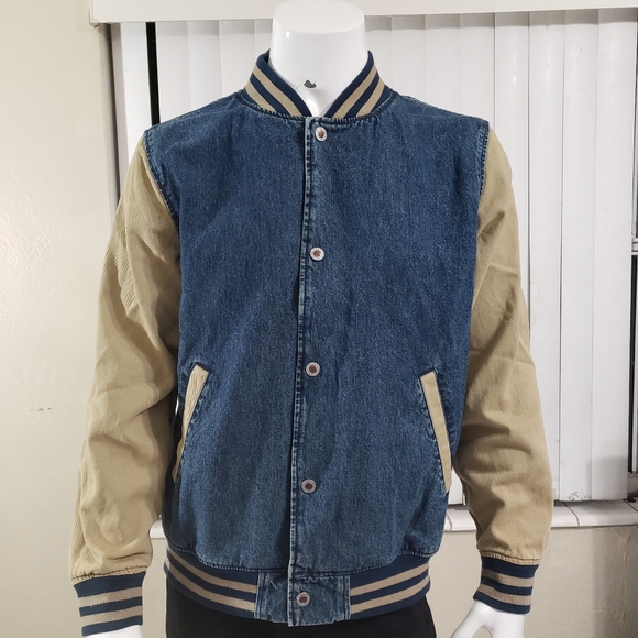 levis silvertab varsity jacket